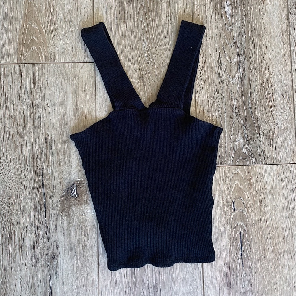 Urban Outfitters Blank Ribbed Tank